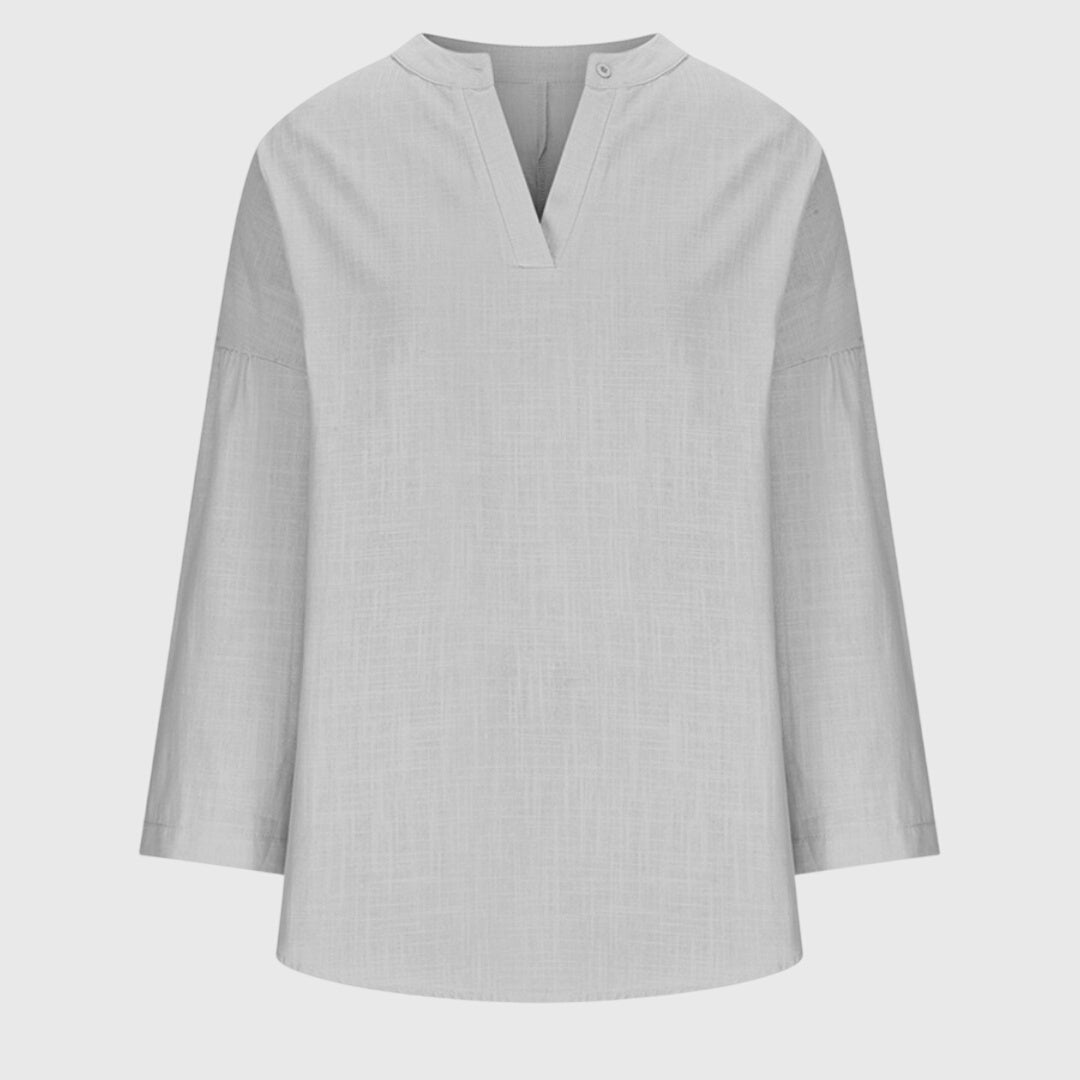 Birgitta | Løs Passform Langermet Casual Topp