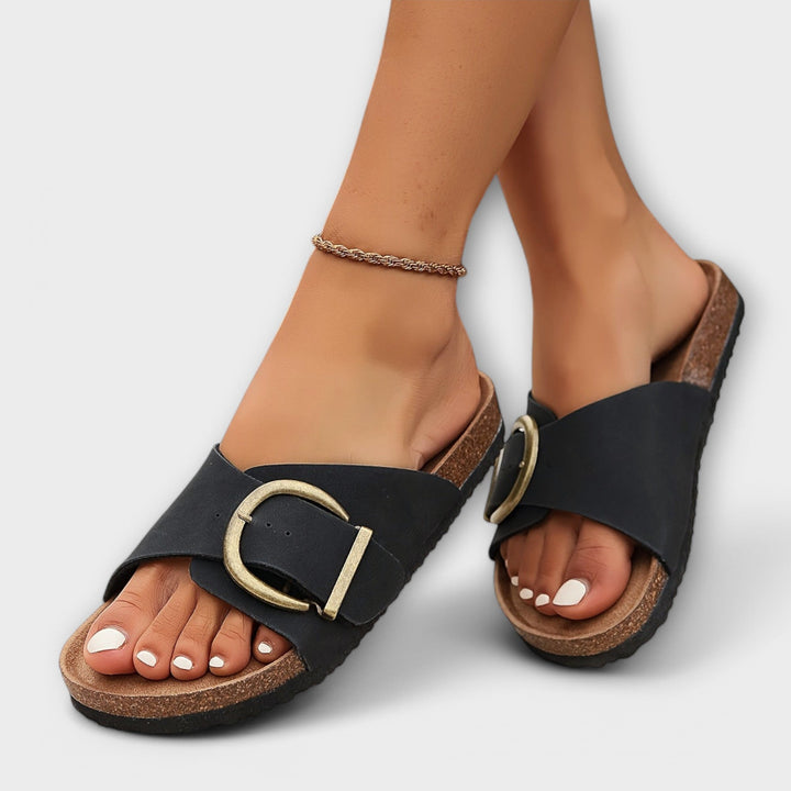 Margie | Komfortable Sandaler for Kvinner med Spenne