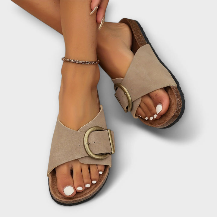 Margie | Komfortable Sandaler for Kvinner med Spenne