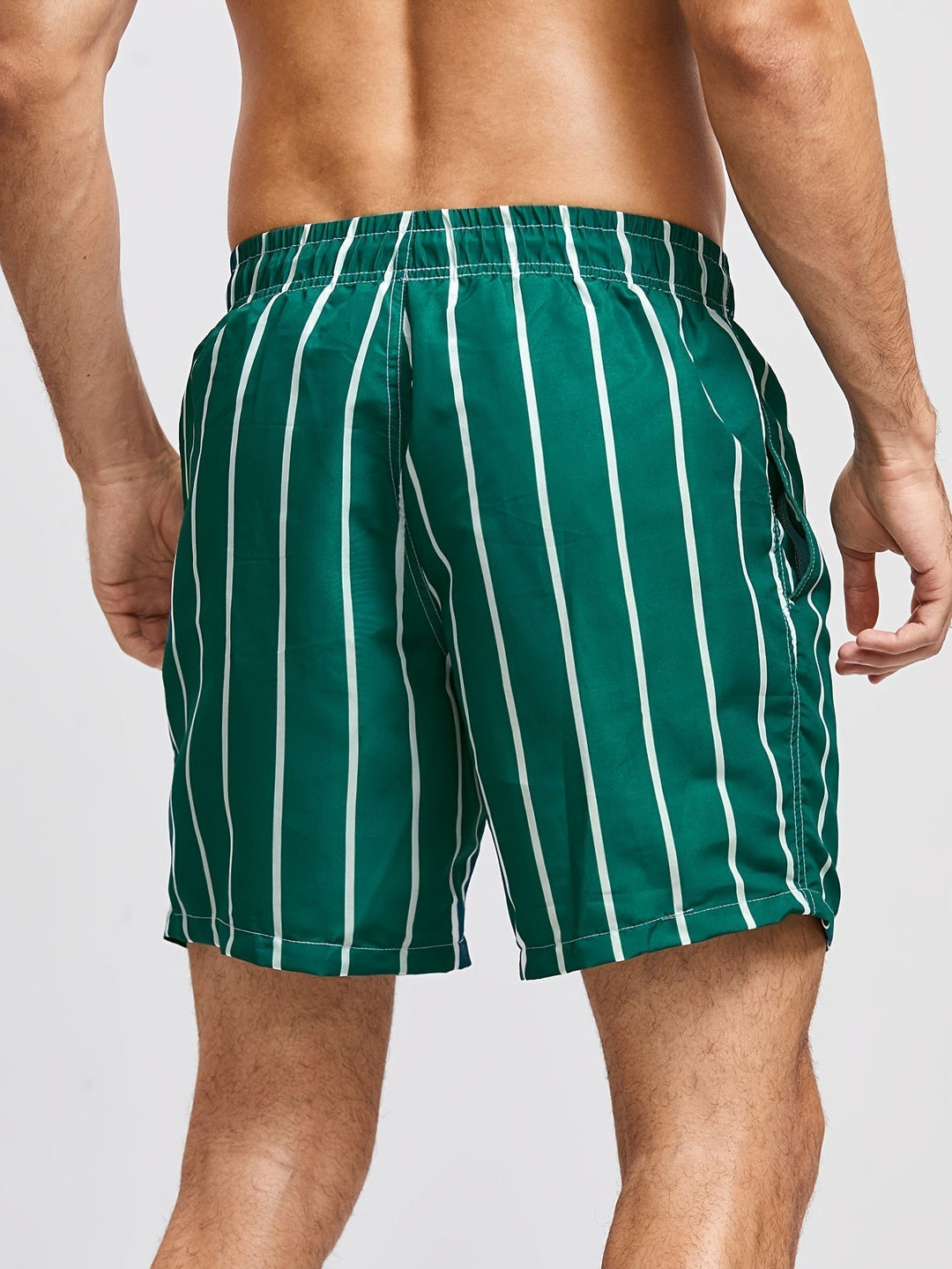 Tomas | Komfortable Stripete Sommershorts