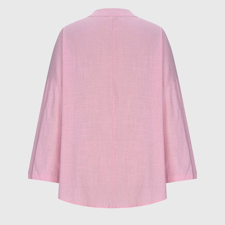 Birgitta | Løs Passform Langermet Casual Topp