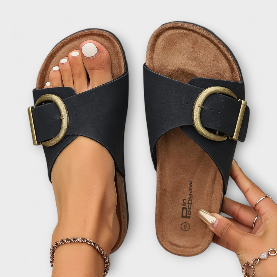 Margie | Komfortable Sandaler for Kvinner med Spenne