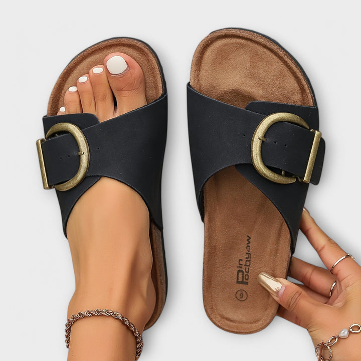 Margie | Komfortable Sandaler for Kvinner med Spenne
