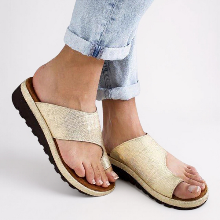 Lilli | Kvinne Sommer Ortopedisk Tå Splitt Sandaler