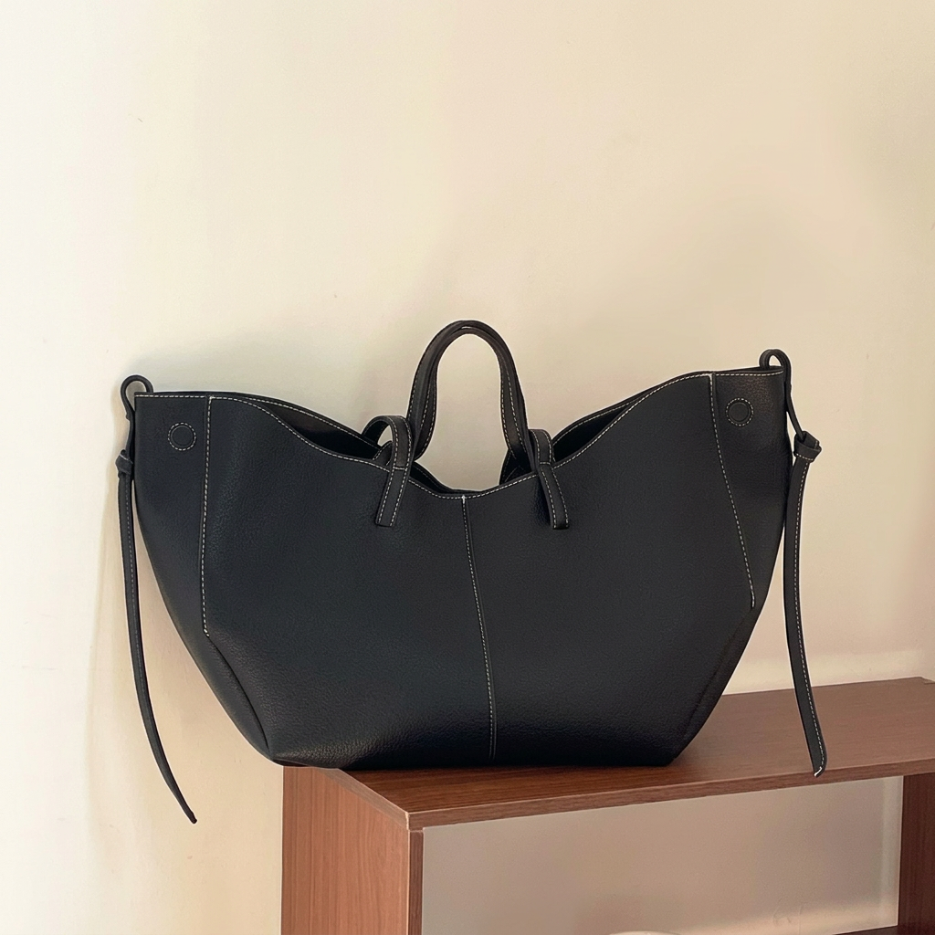 Novalie | Elegant Rymlig Tote Bag med Dubbla Handtag