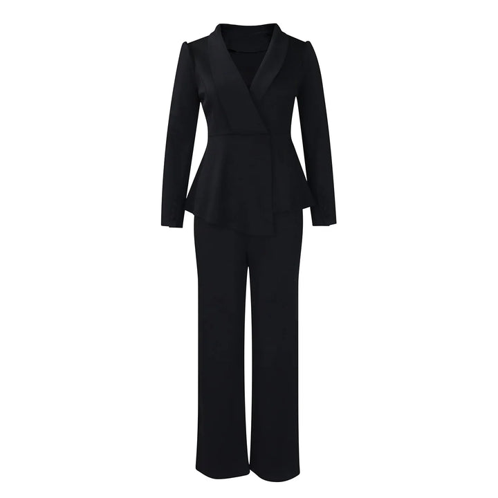 Ragna | Elegant formell sett med skreddersydd lang blazer for kvinner