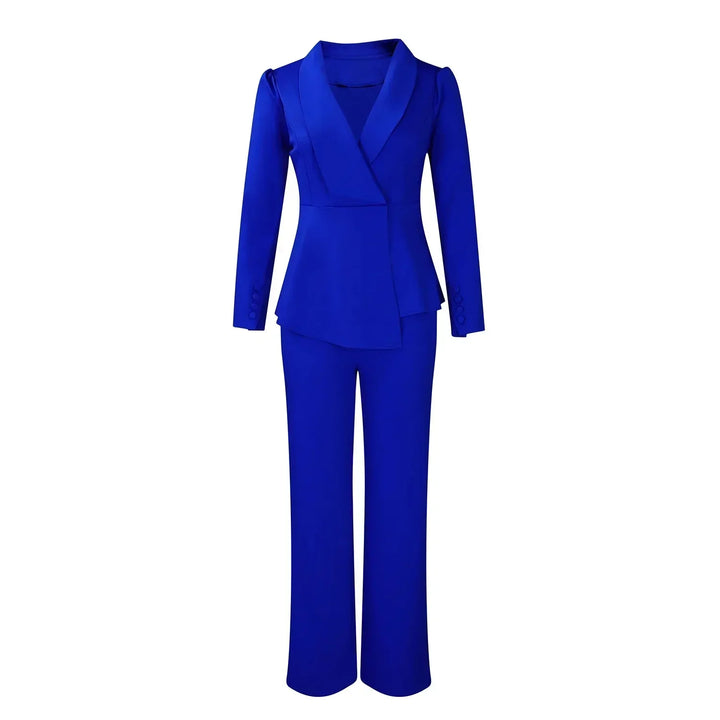 Ragna | Elegant formell sett med skreddersydd lang blazer for kvinner