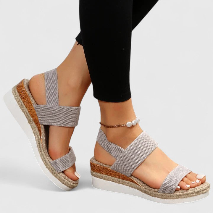 Dagmar | Kvinne Orthopediske Plattformsandaler med Stropper