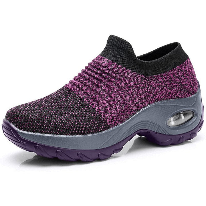 Sofia | Kvinne Orthopedisk Minne Skum Slip-On Sneakers