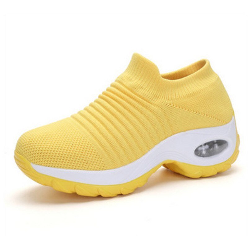 Sofia | Kvinne Orthopedisk Minne Skum Slip-On Sneakers