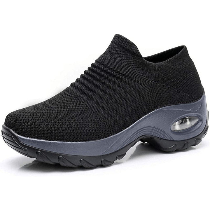 Sofia | Kvinne Orthopedisk Minne Skum Slip-On Sneakers