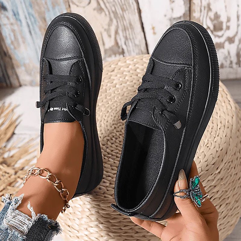 Olivia | Kvinne Orthopediske Sneakers Hvit Komfort Støtte