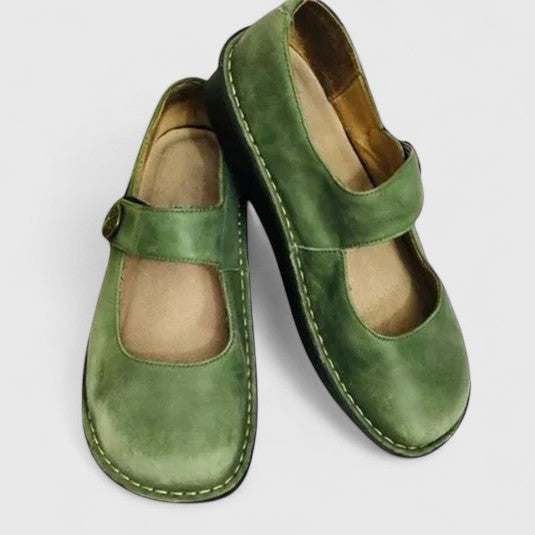 Vilma | Kvinne Slip On Sko med Stroppdetalj