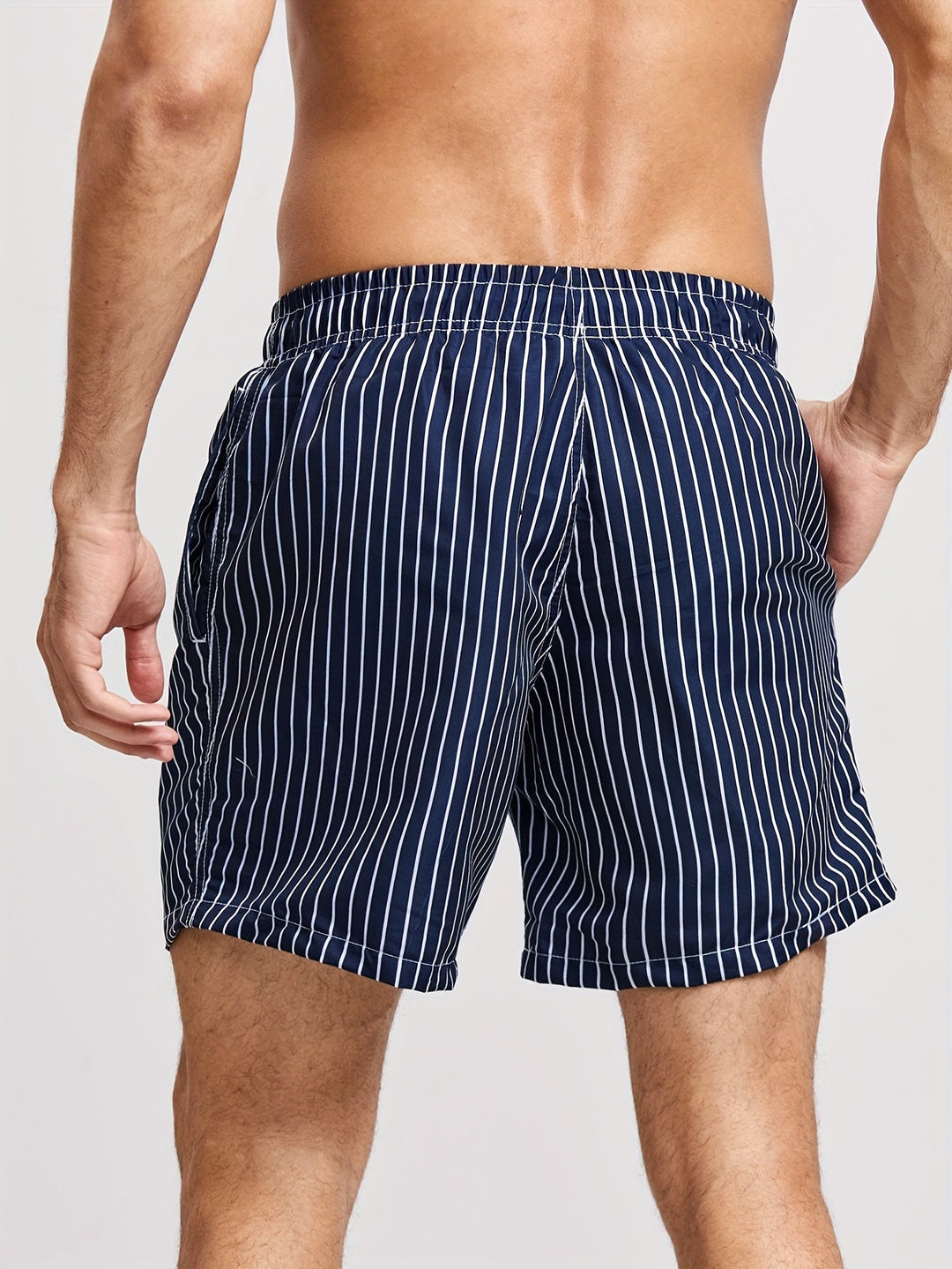 Tomas | Komfortable Stripete Sommershorts