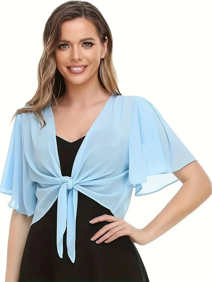 Thilde | Elegant og Stilig Innviklet Bluse