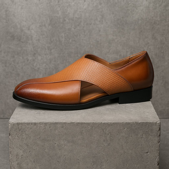 Mathias | Fisker Sandaler Lærsko Loafers Crossover Lukkede Tær