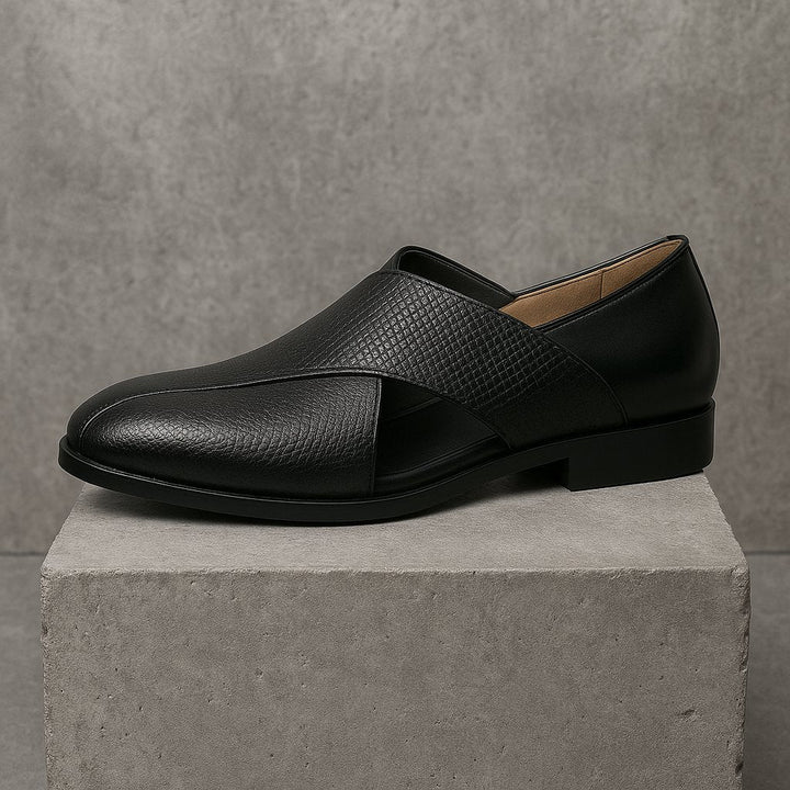 Mathias | Fisker Sandaler Lærsko Loafers Crossover Lukkede Tær