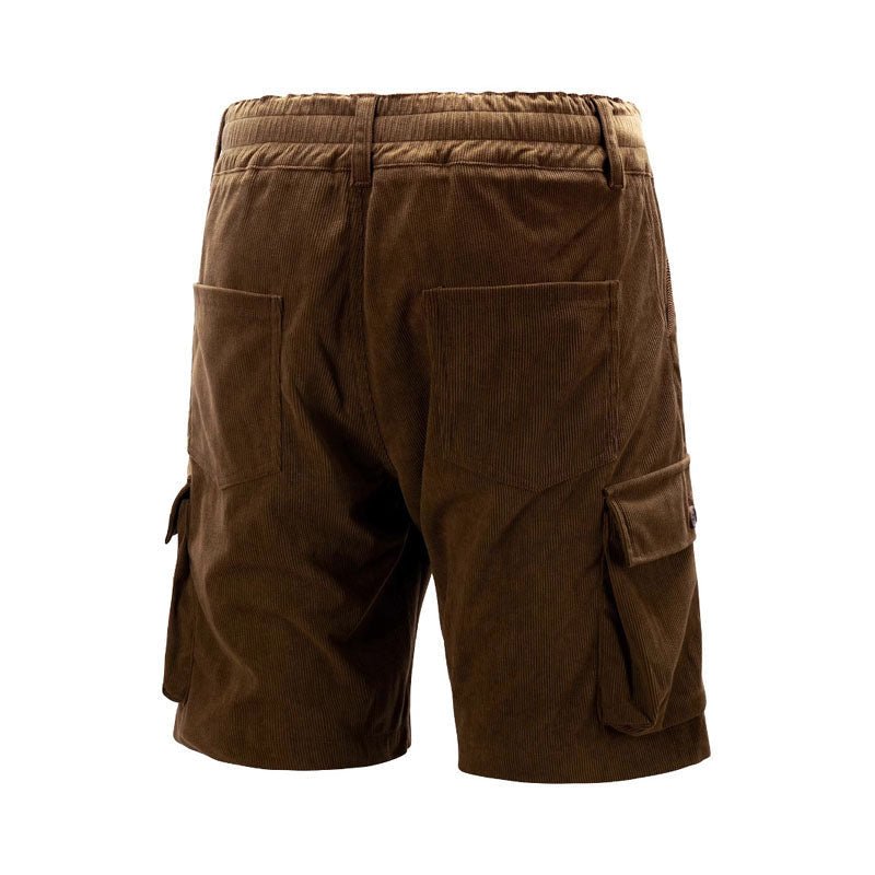 Lucas | Herre Cargo Shorts Corduroy Kneelengde Multifunksjonell