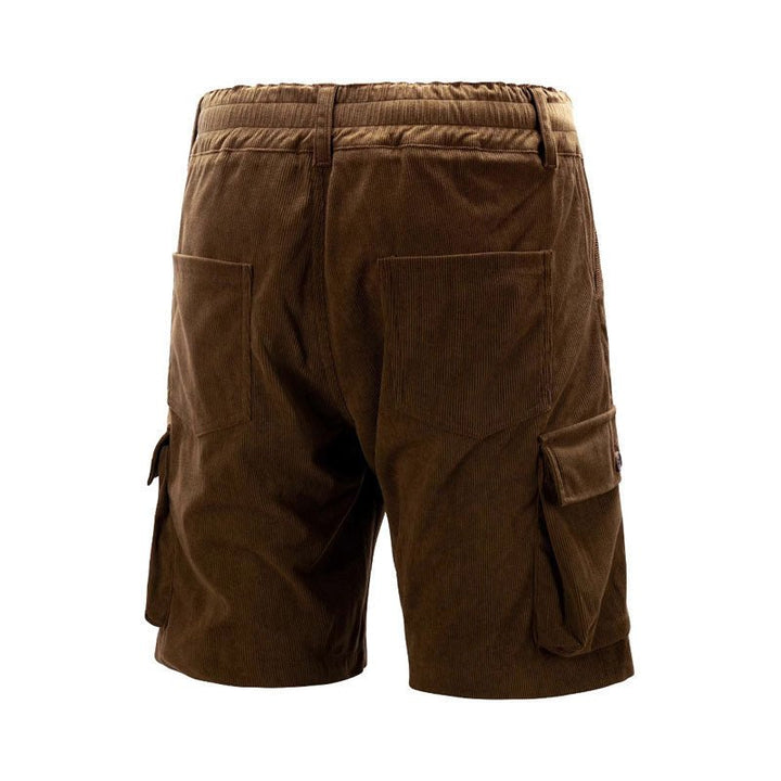 Lucas | Herre Cargo Shorts Corduroy Kneelengde Multifunksjonell
