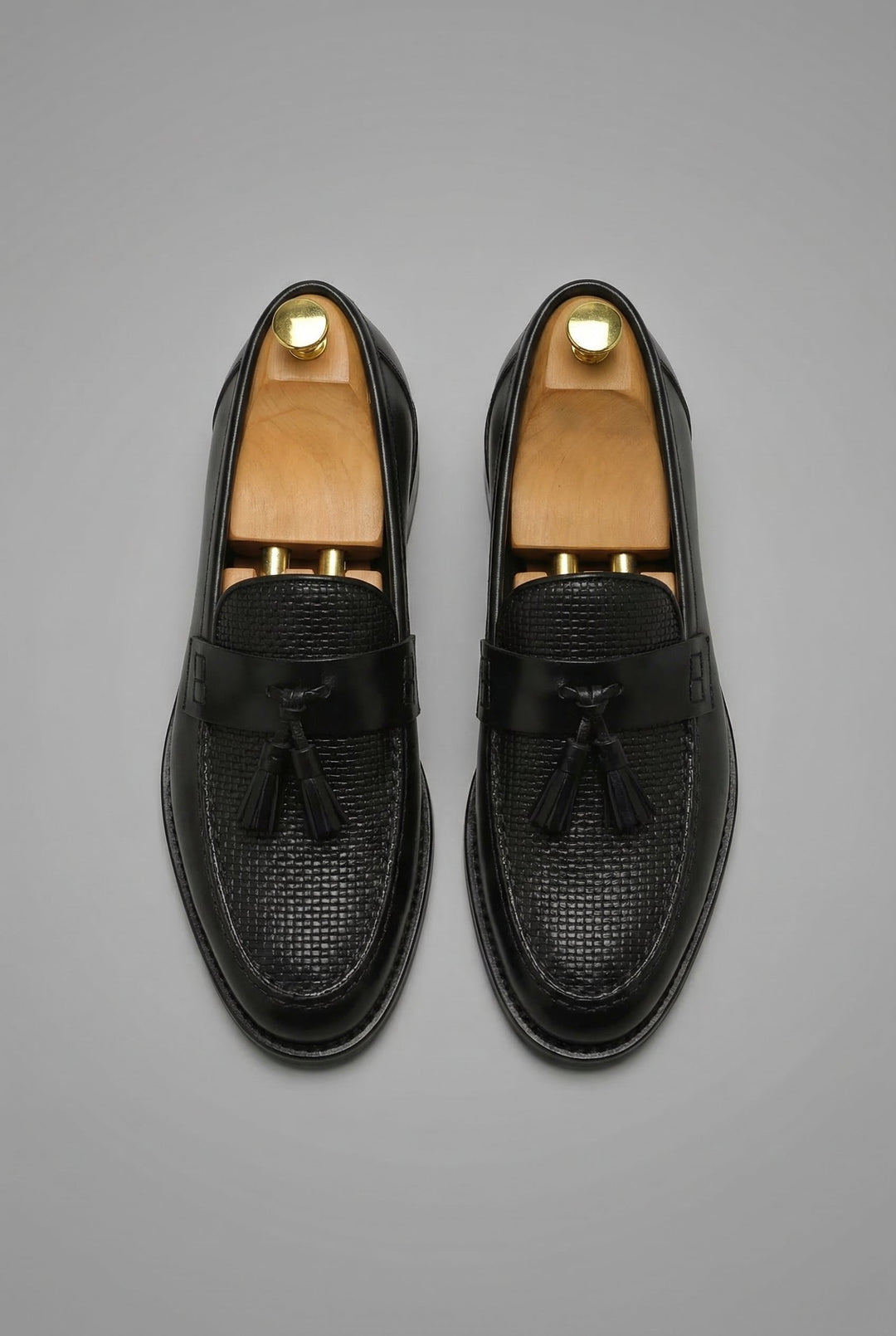Oliver | Herres Klassiske Vevde Slip-On Loafers