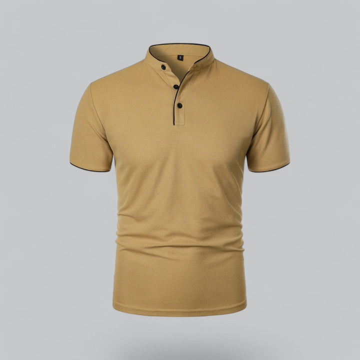 Christian | Herre Casual Bomull Polo Kort Erme