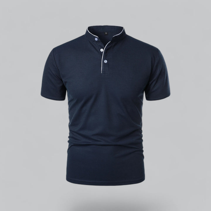 Christian | Herre Casual Bomull Polo Kort Erme