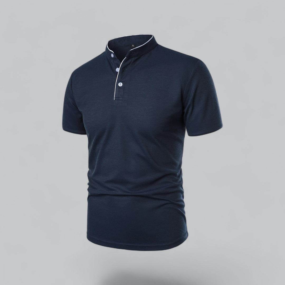 Christian | Herre Casual Bomull Polo Kort Erme