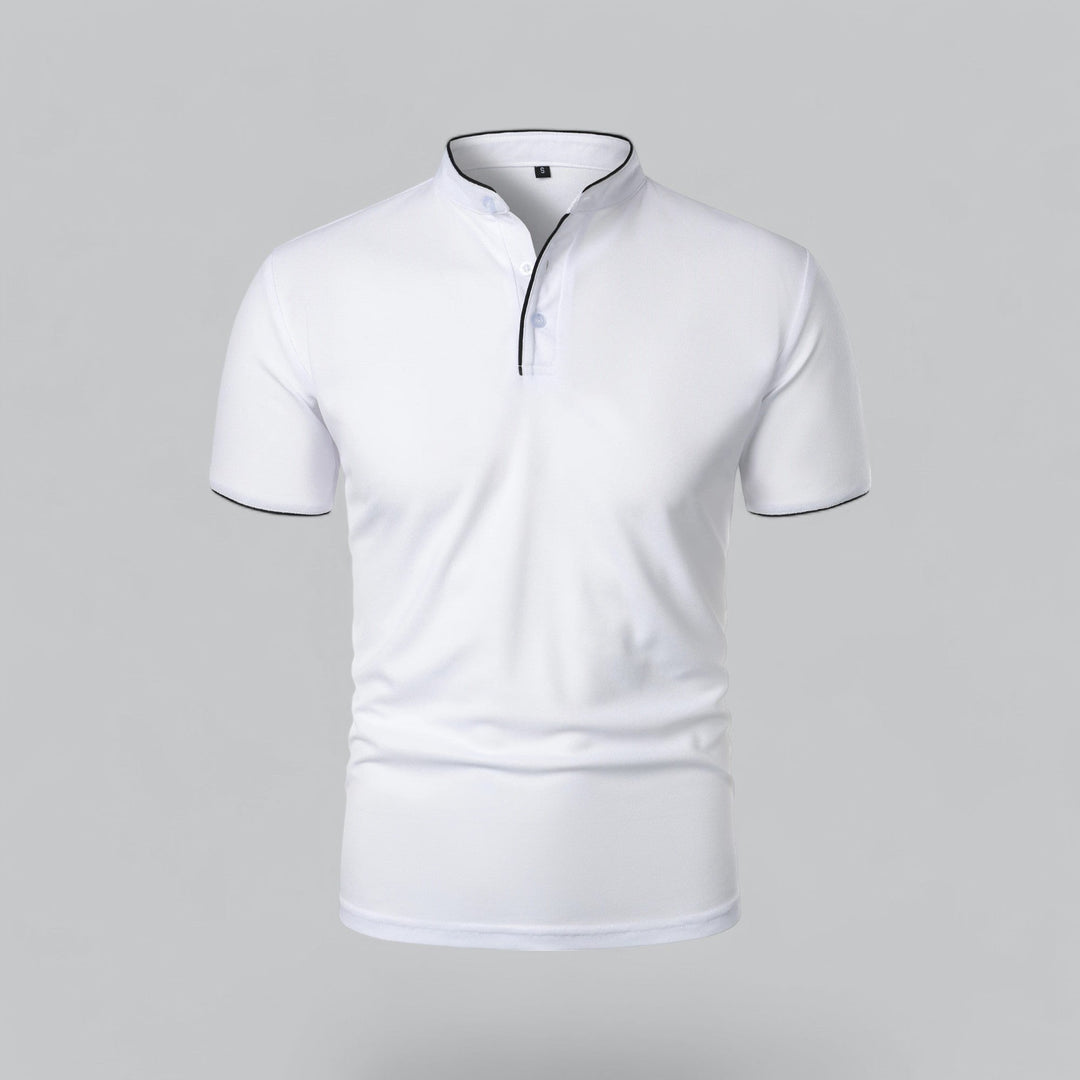 Christian | Herre Casual Bomull Polo Kort Erme