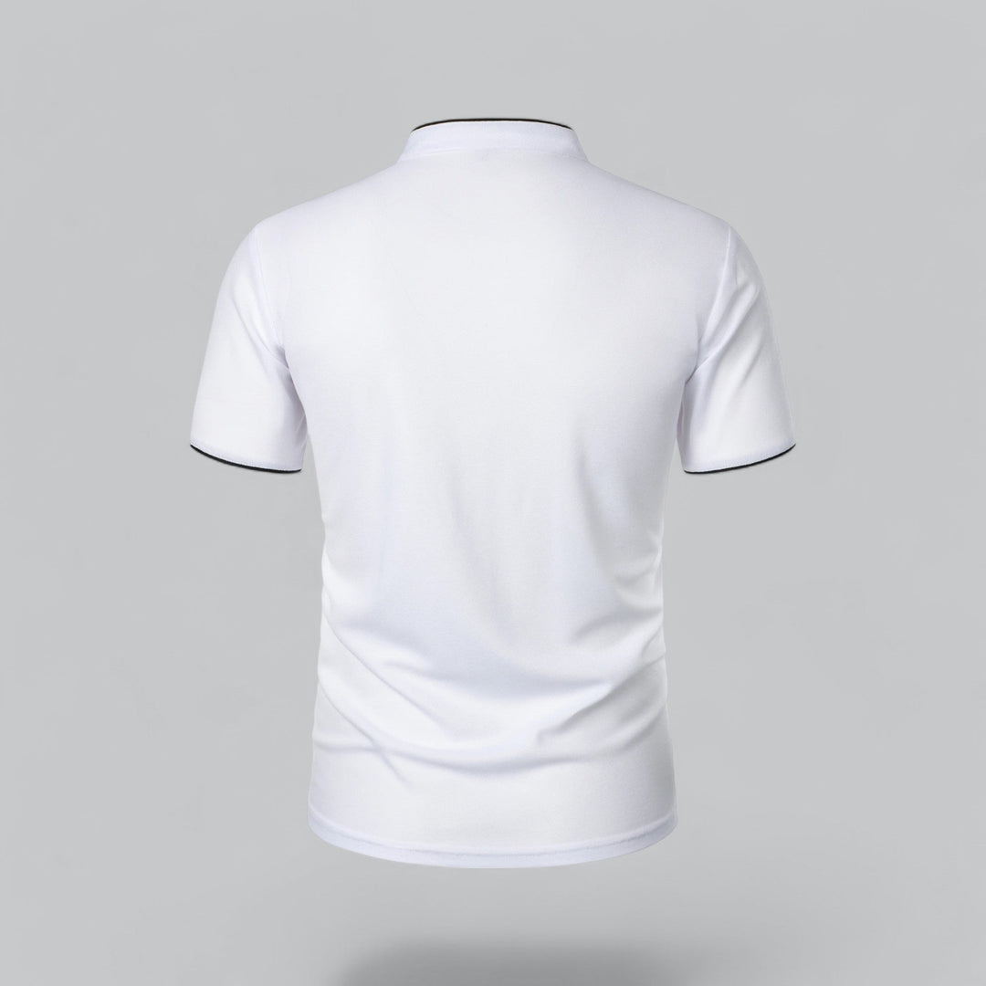 Christian | Herre Casual Bomull Polo Kort Erme