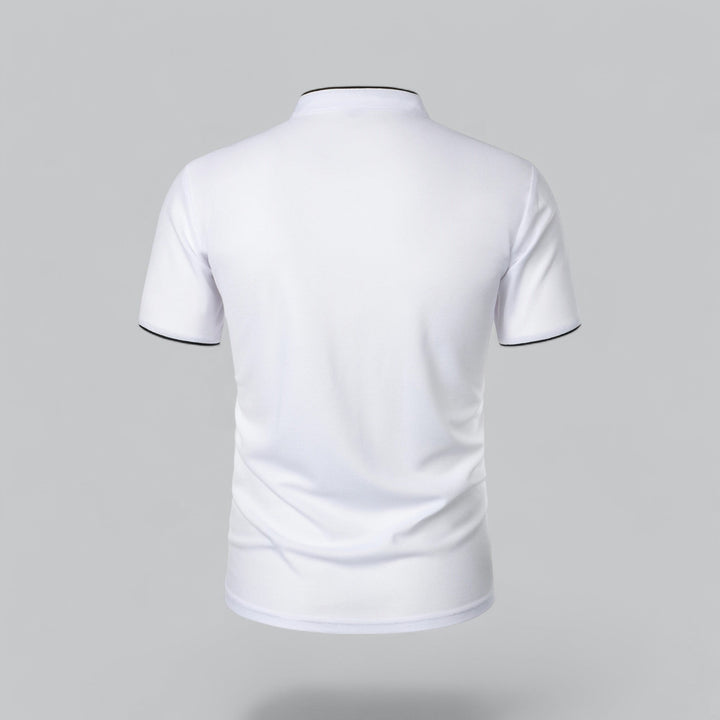 Christian | Herre Casual Bomull Polo Kort Erme