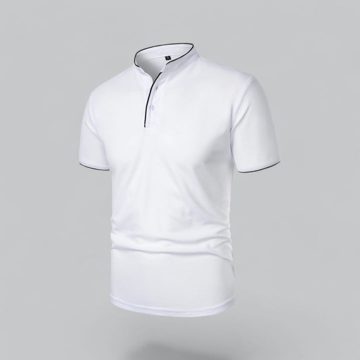 Christian | Herre Casual Bomull Polo Kort Erme