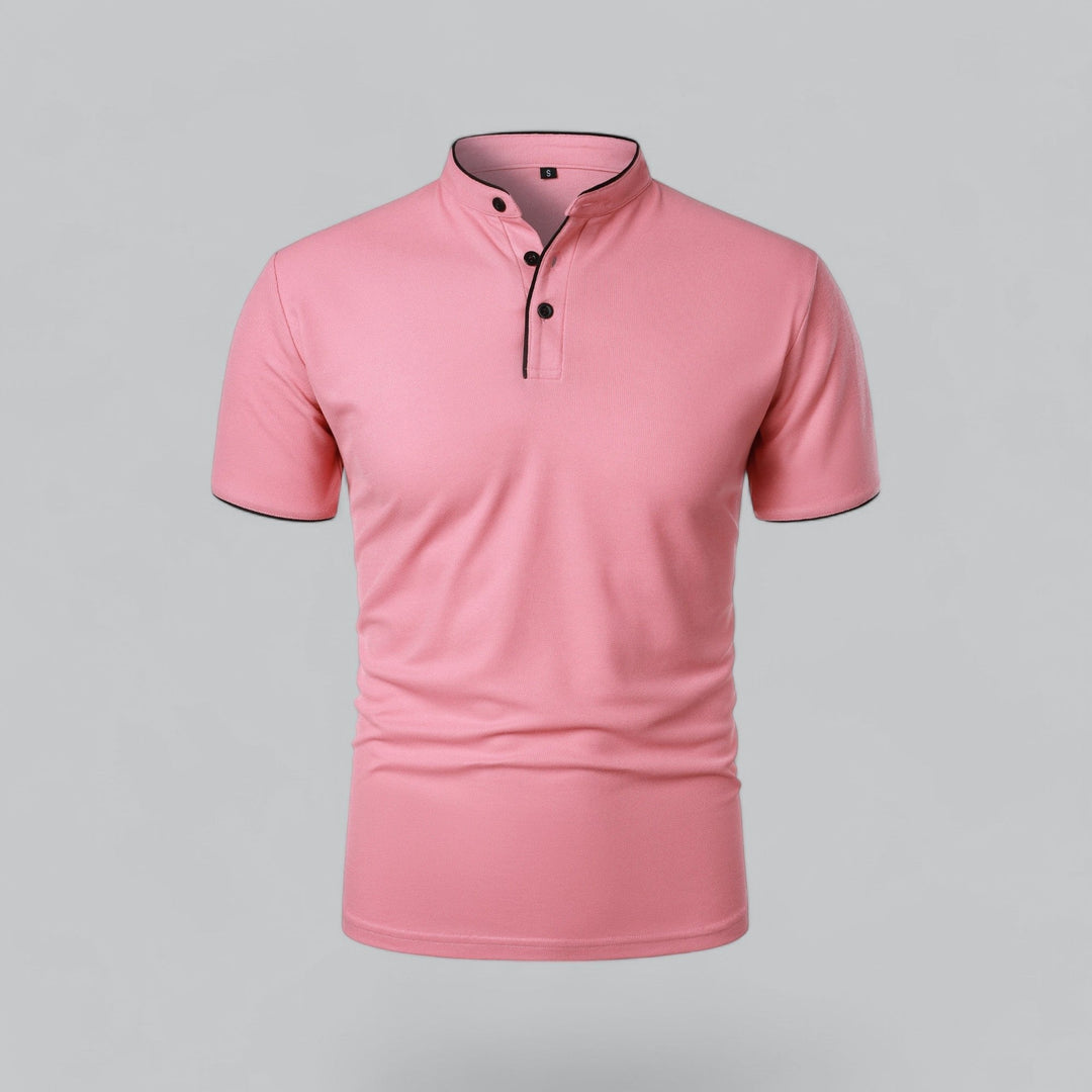 Christian | Herre Casual Bomull Polo Kort Erme
