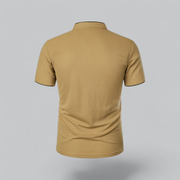 Christian | Herre Casual Bomull Polo Kort Erme