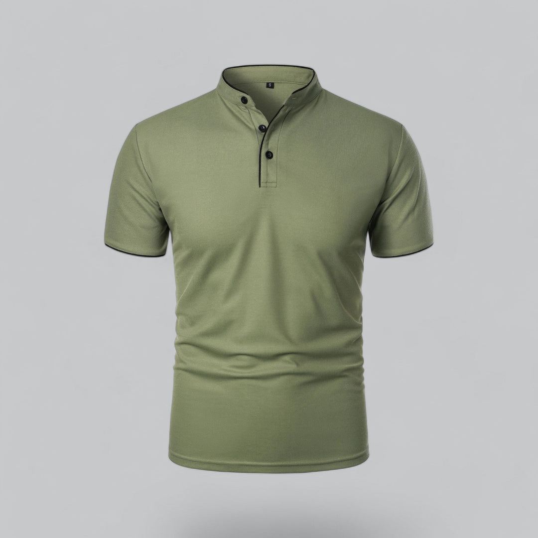 Christian | Herre Casual Bomull Polo Kort Erme