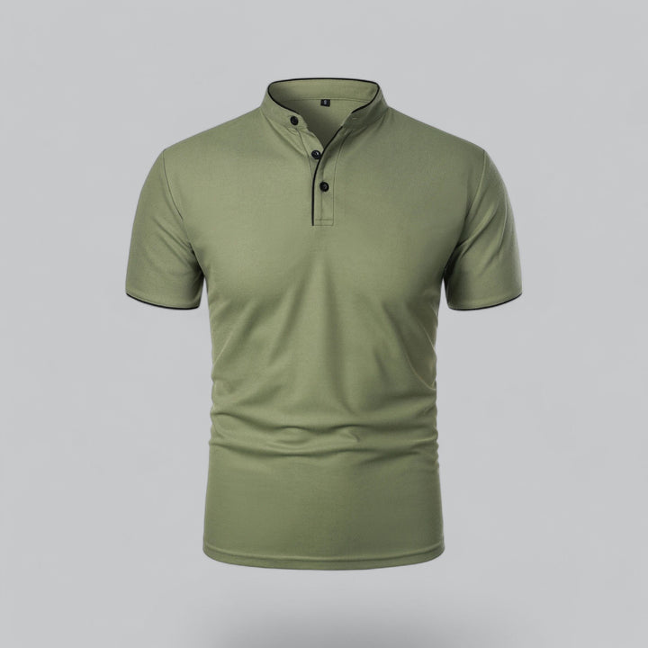 Christian | Herre Casual Bomull Polo Kort Erme