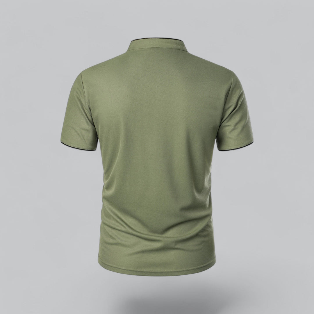 Christian | Herre Casual Bomull Polo Kort Erme