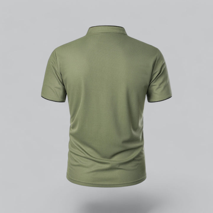 Christian | Herre Casual Bomull Polo Kort Erme