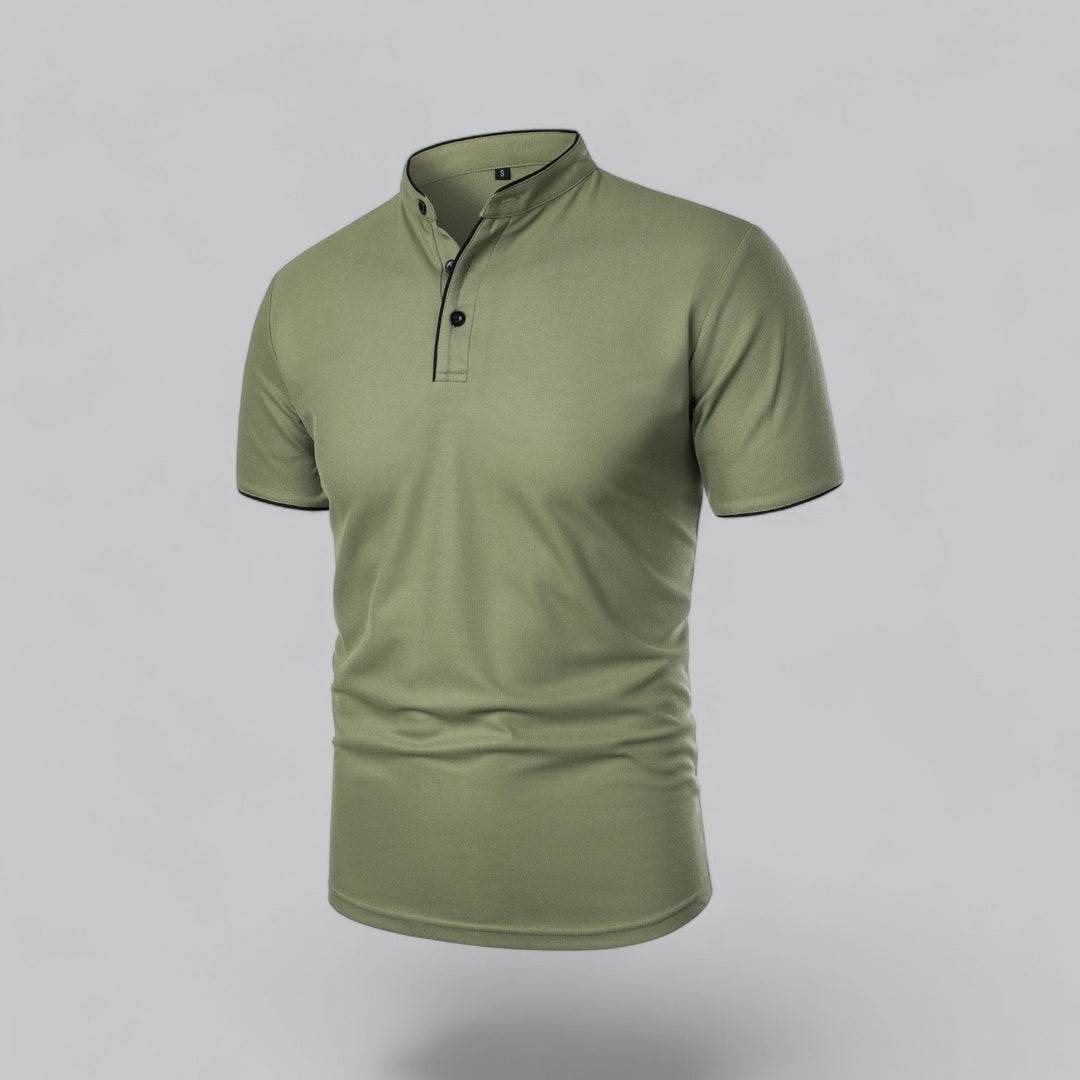 Christian | Herre Casual Bomull Polo Kort Erme