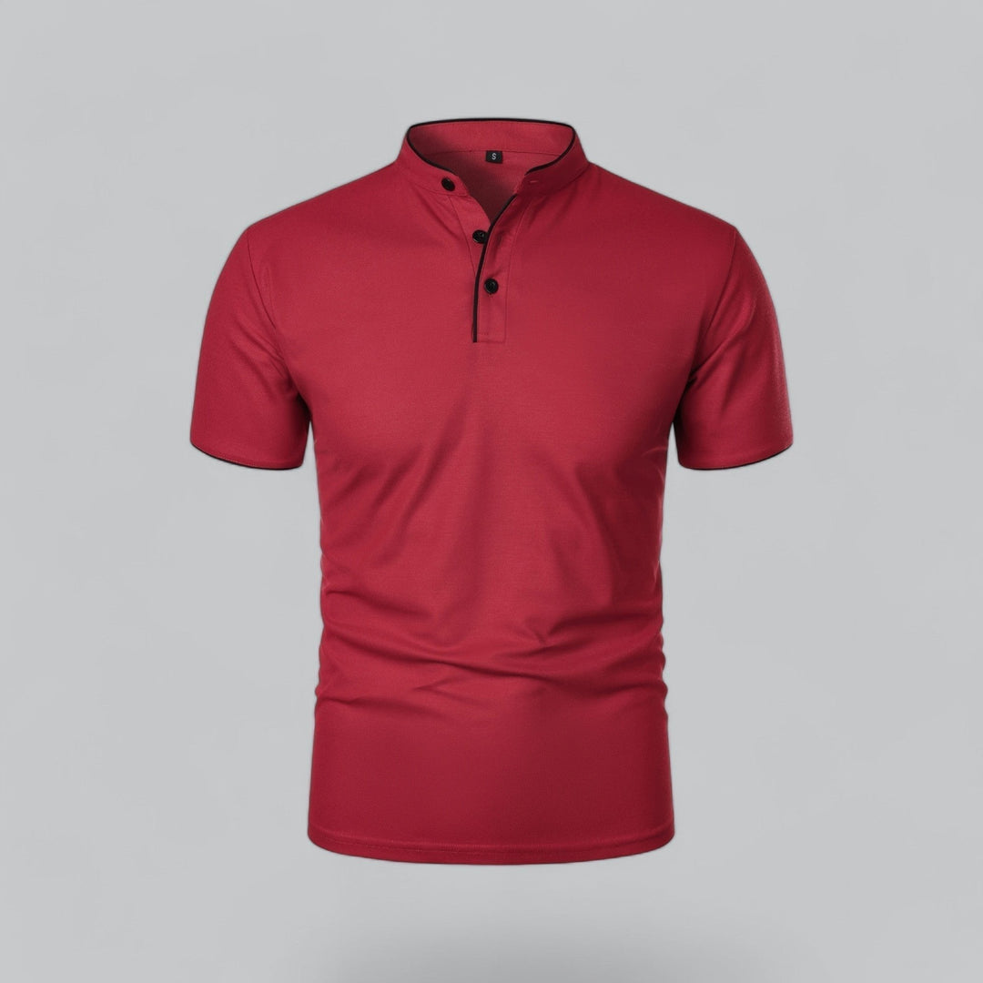 Christian | Herre Casual Bomull Polo Kort Erme