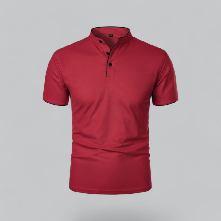 Christian | Herre Casual Bomull Polo Kort Erme