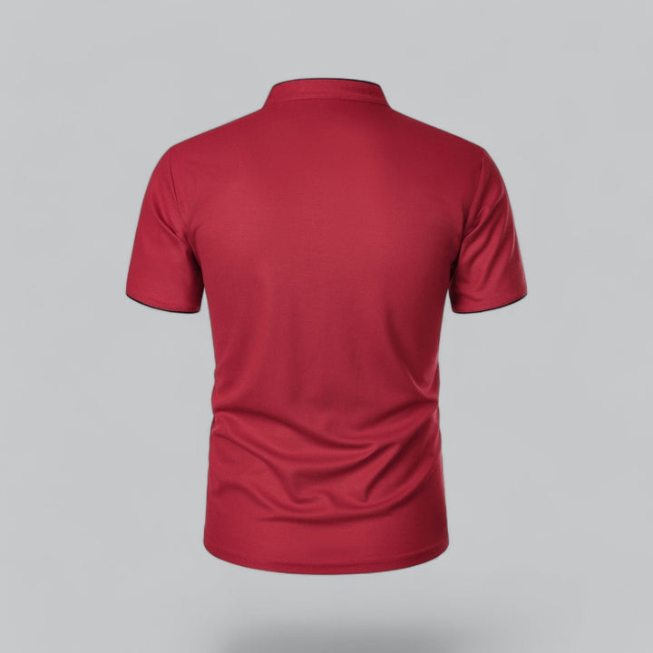 Christian | Herre Casual Bomull Polo Kort Erme