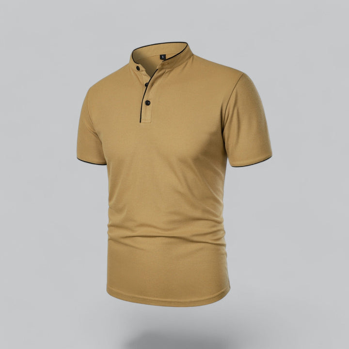 Christian | Herre Casual Bomull Polo Kort Erme