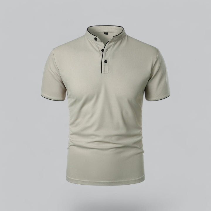 Christian | Herre Casual Bomull Polo Kort Erme