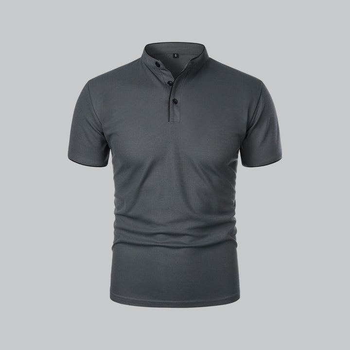 Christian | Herre Casual Bomull Polo Kort Erme