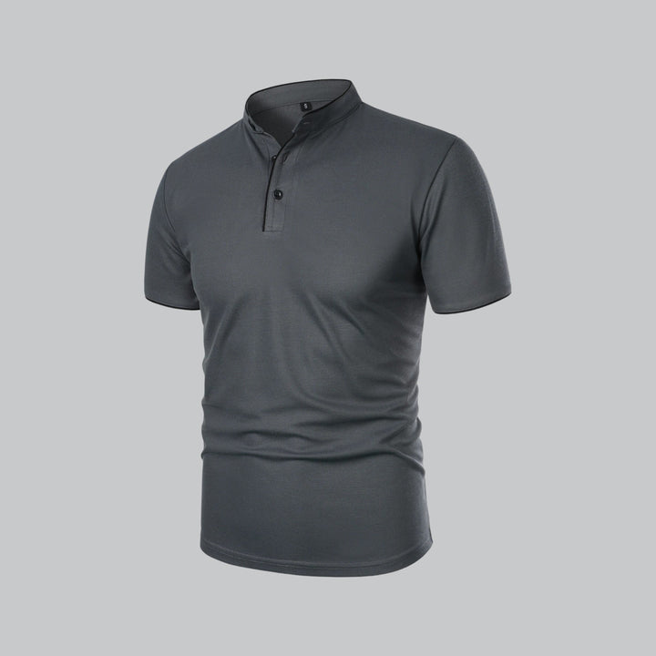 Christian | Herre Casual Bomull Polo Kort Erme