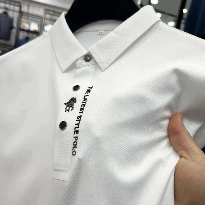 Magnus | Herre Polo Skjorte Kryngefri Stretch Bomull
