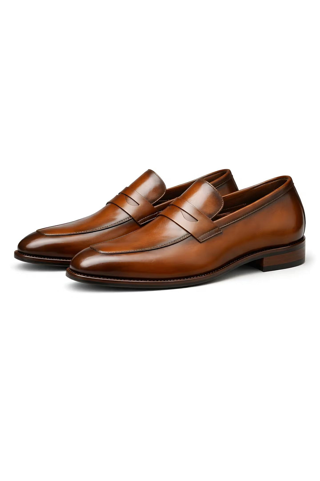 Magnus | Herre Slip-On Penny Loafers Klassisk Formell Lærutseende