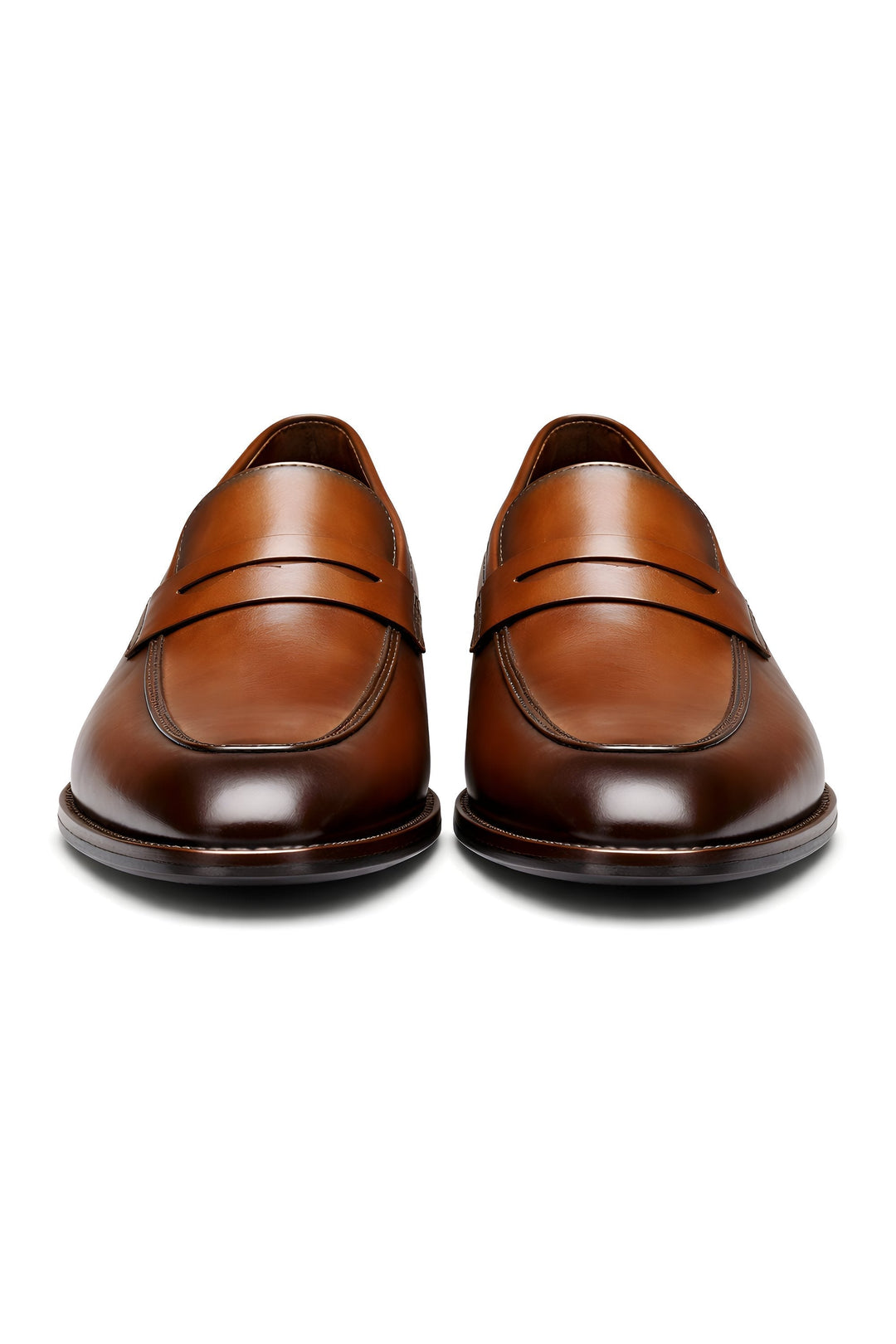 Magnus | Herre Slip-On Penny Loafers Klassisk Formell Lærutseende