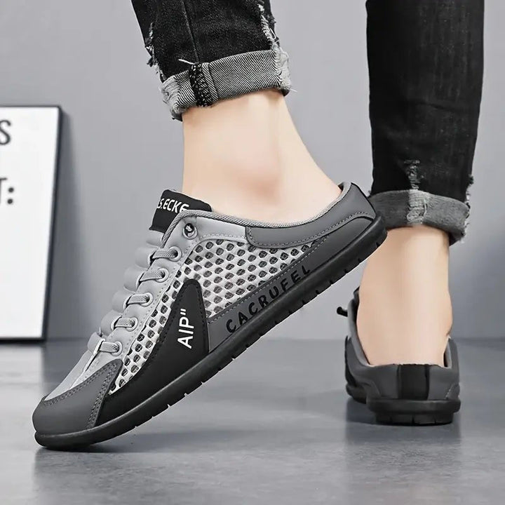 Lucas | Herres Open-Back Lace-Up Sneaker Sandal for Daily Comfort