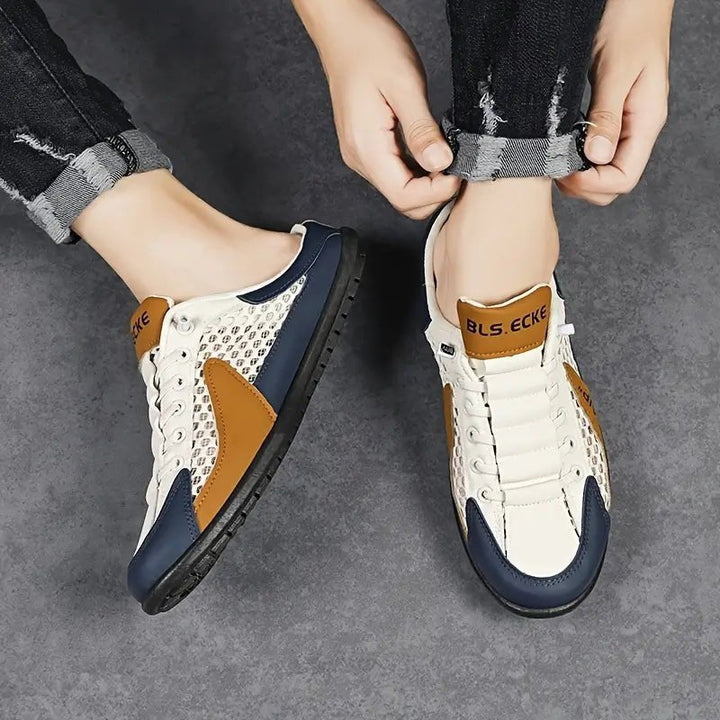 Lucas | Herres Open-Back Lace-Up Sneaker Sandal for Daily Comfort